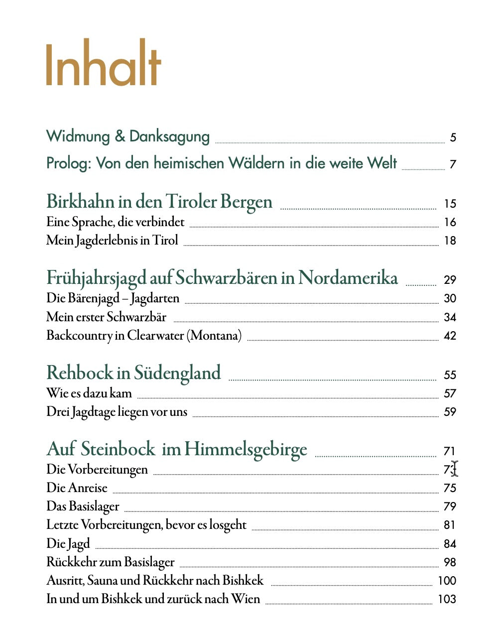 WILD │ LIFE │ STYLE - Jagen in aller Welt (deutsch) - mit Widmung